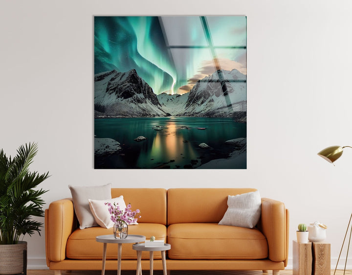 Artistic landscape art blending creativity with breathtaking natural imagery for any decor style


