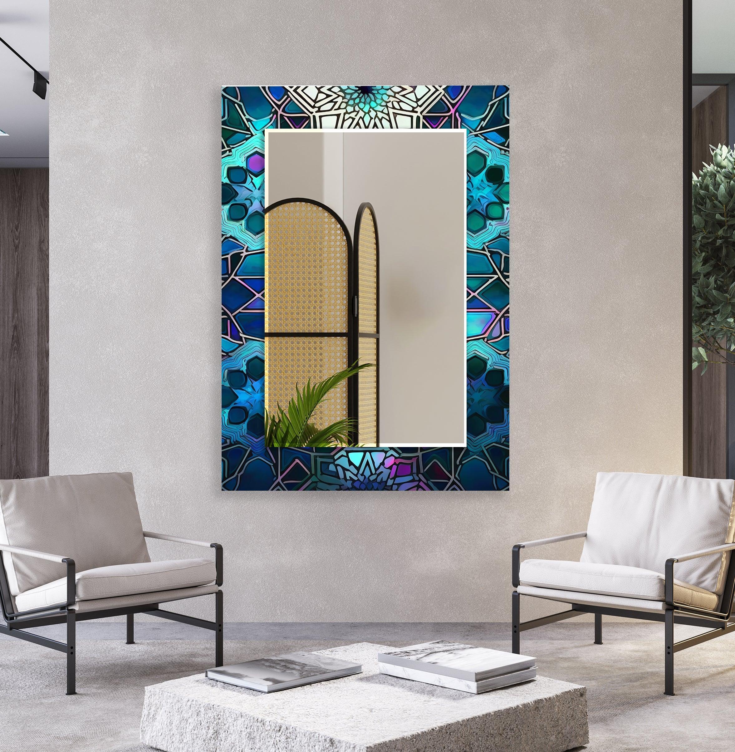 J124\" Art Mirror Gallery 1020x880 壁掛けミラー J124