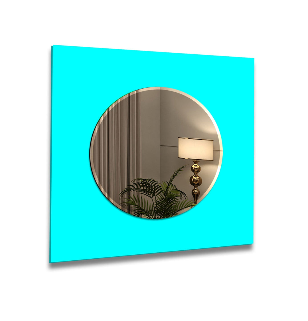 Turquoise Wall Mirror Living Room Wall Mirror
