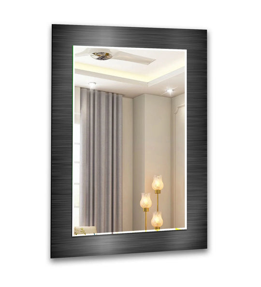 Gray Abstract Wall Mirrors full body mirror
