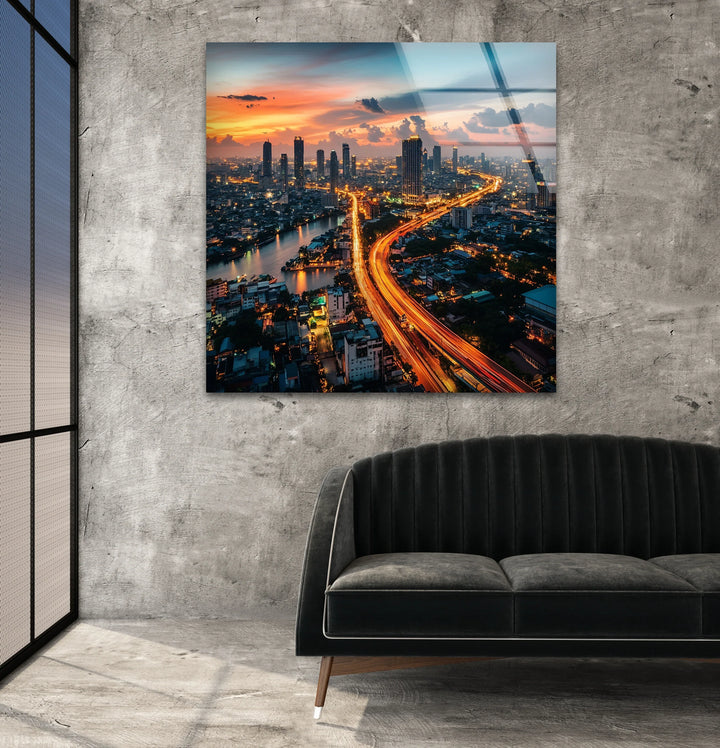 Large landscape wall art perfect for creating a focal point in any room with its grandeur and detail