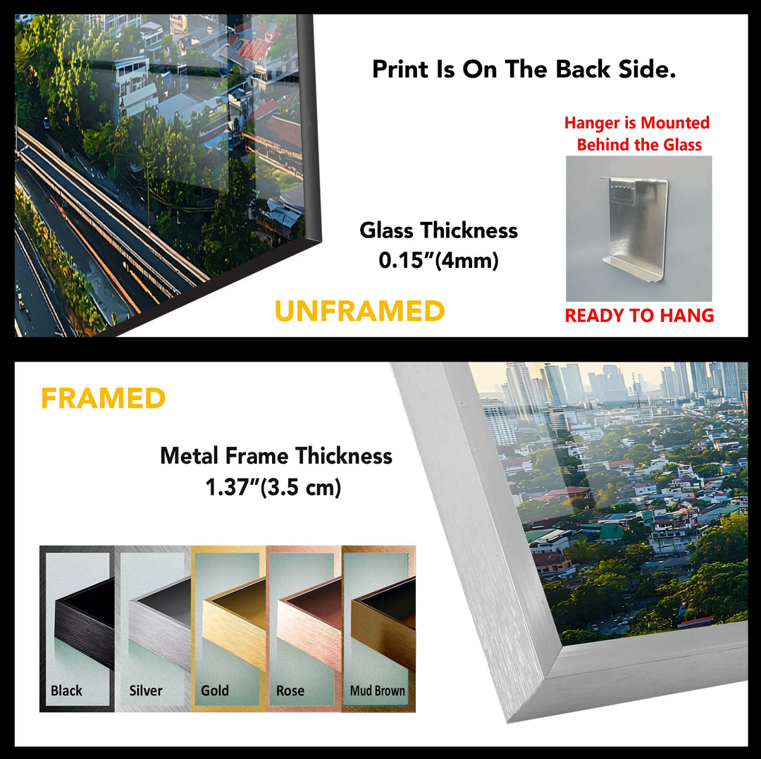 Tropic Bangkok Glass Wall Art - MyPhotoStation