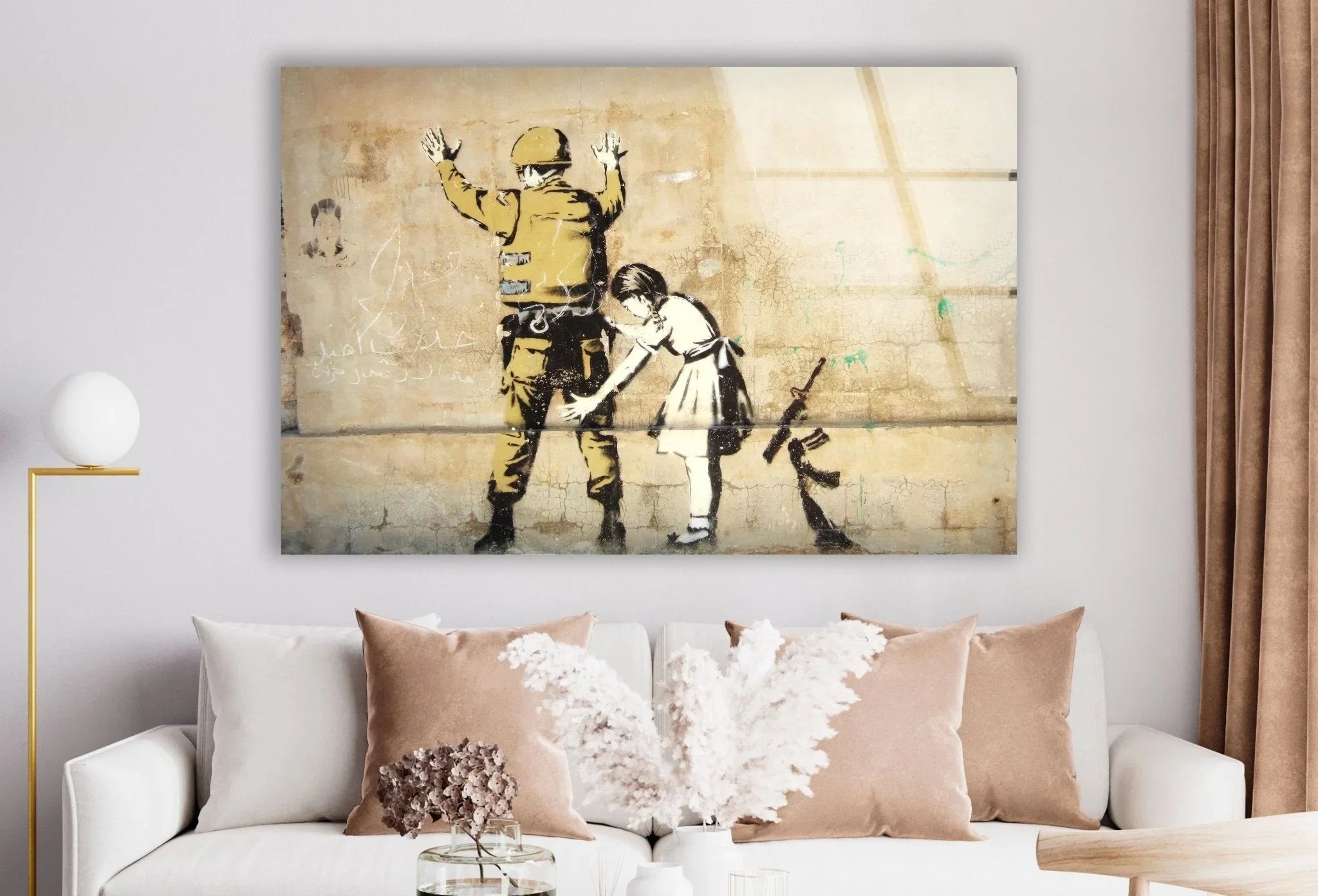 美術、工芸品 バンクシーBanksy「Girl Searching
