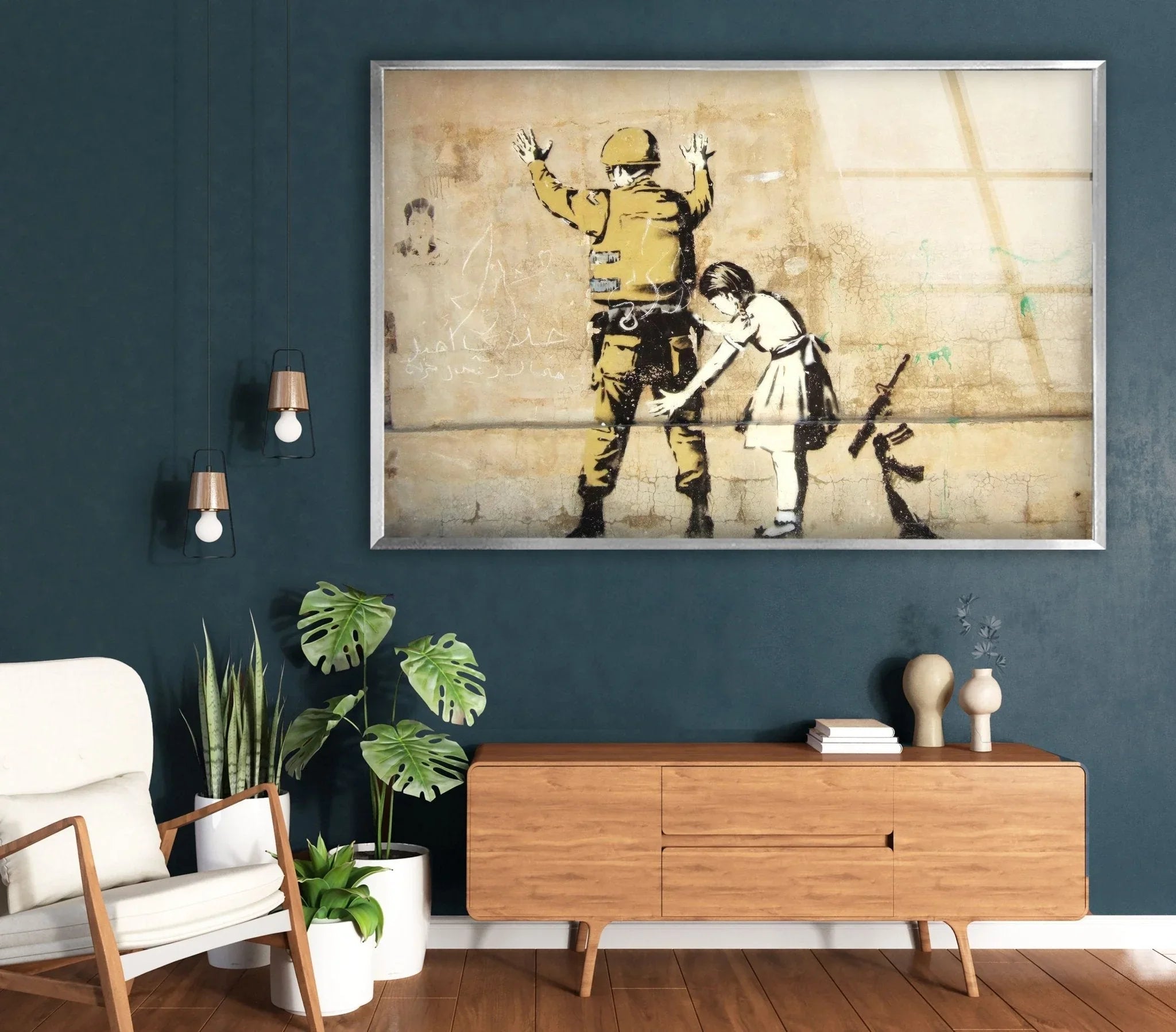 美術、工芸品 バンクシーBanksy「Girl Searching