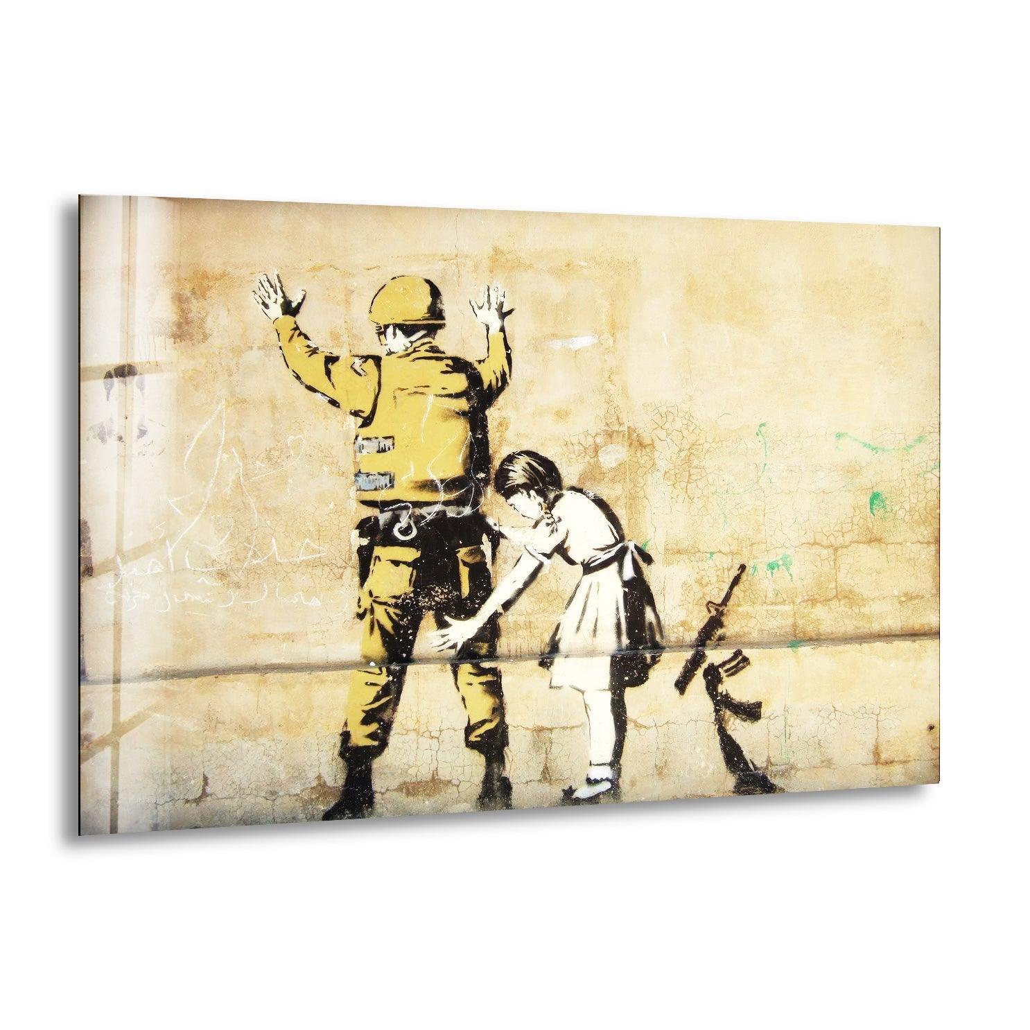 美術、工芸品 バンクシーBanksy「Girl Searching