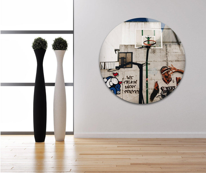 Banksy Graffiti Tempered Glass Wall Art - MyPhotoStation. Banksy – ArtDesigna Glass Printing Wall Art