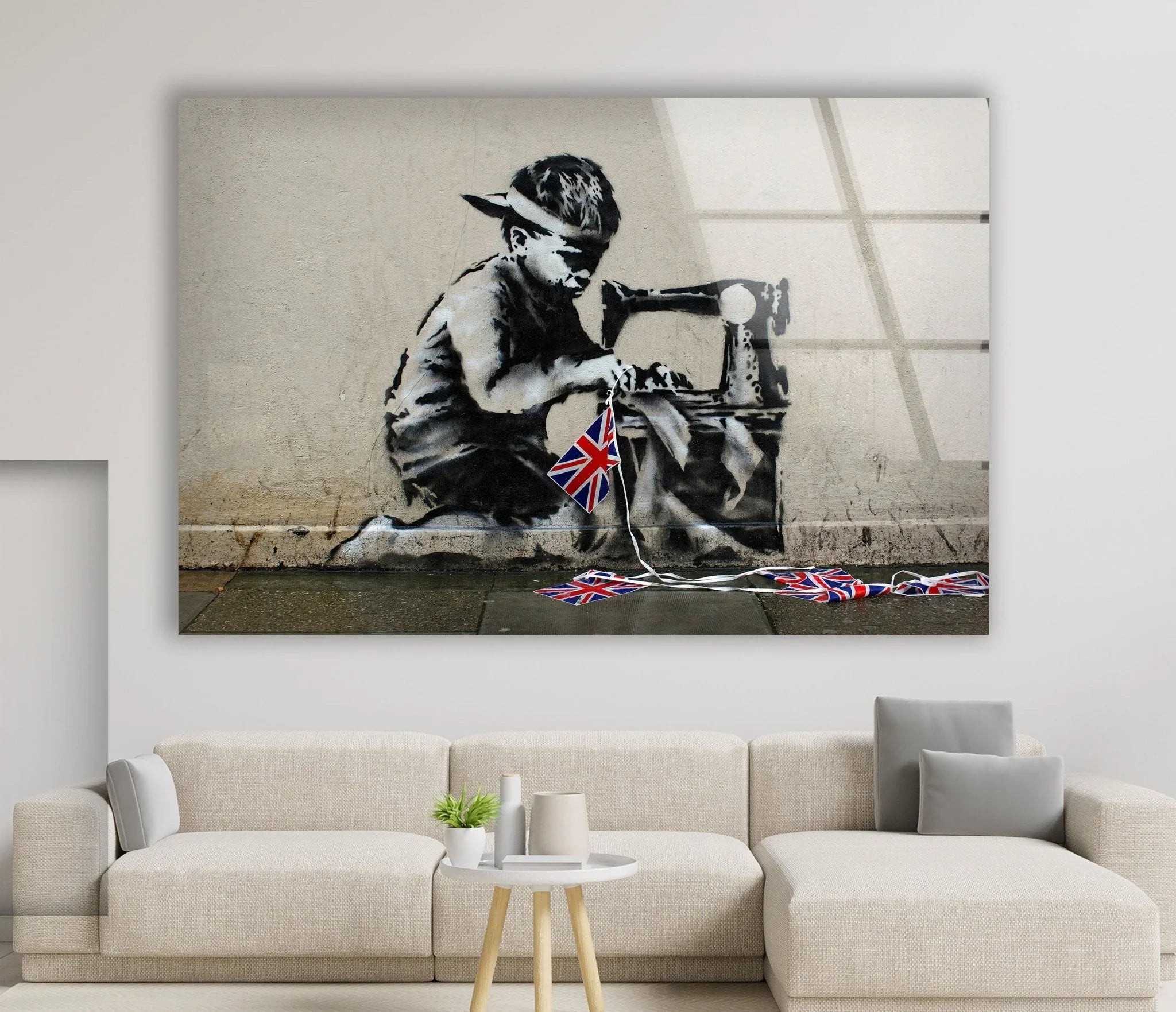 Banksy UK Flag Explore Banksy original art for sale – MyPhotoStation