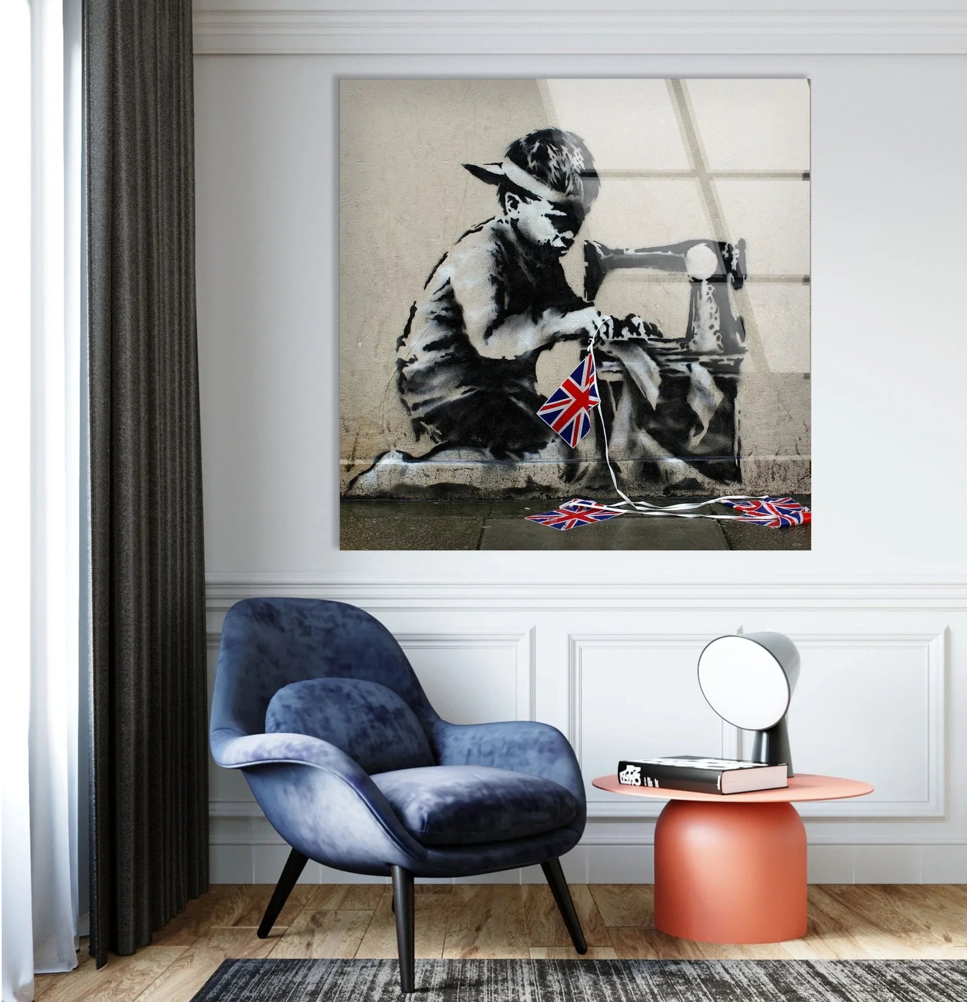 Banksy UK Flag Explore Banksy original art for sale – MyPhotoStation