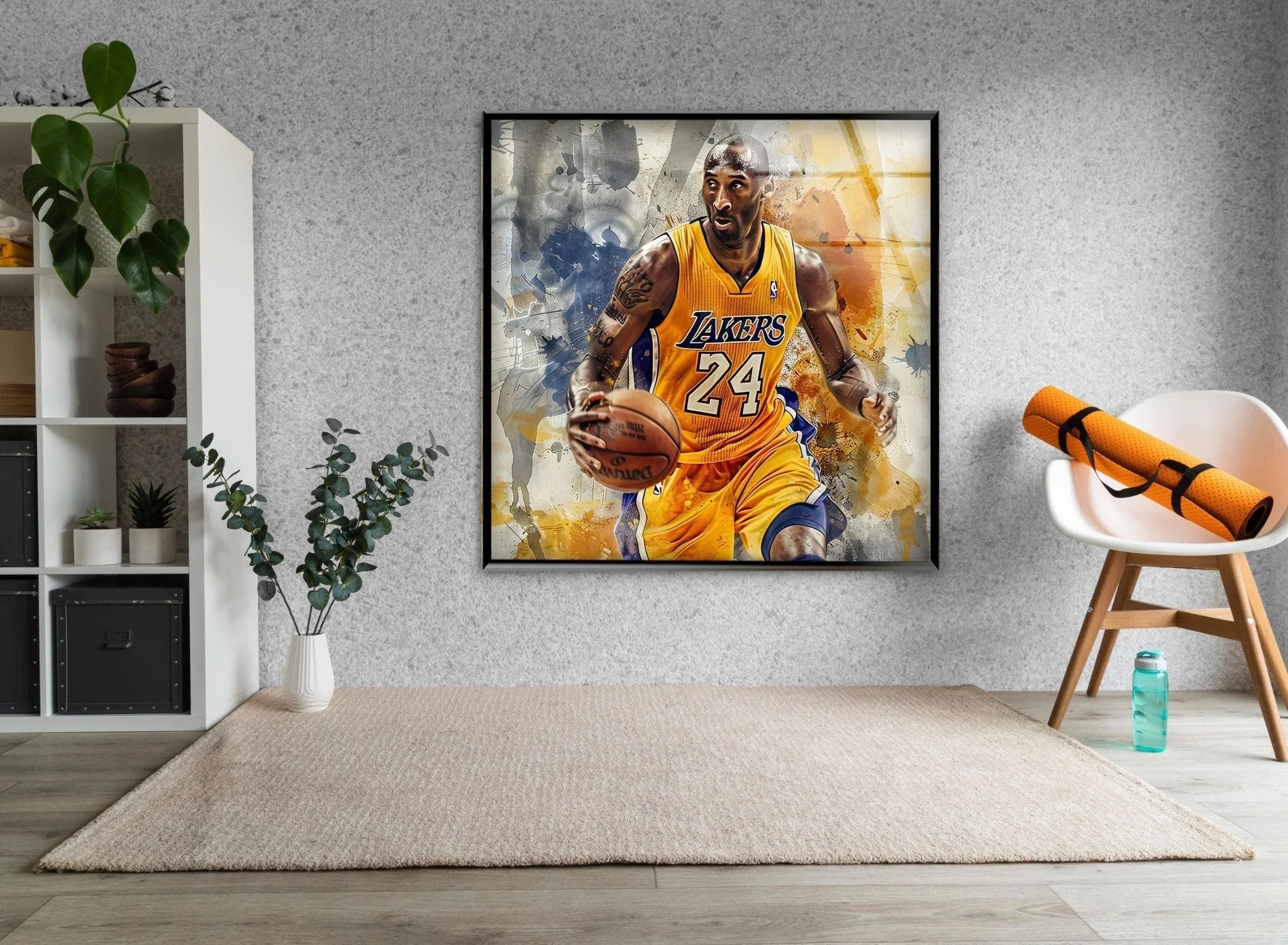 Adam Lister Kobe Bryant ジークレープリントアート Adam Lister Kobe
