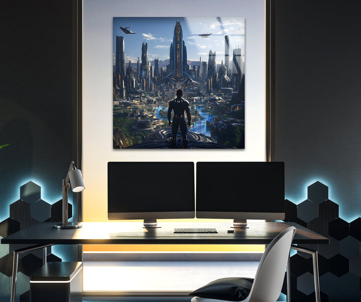 Stunning superheroes artwork featuring dynamic action scenes and detailed illustrations