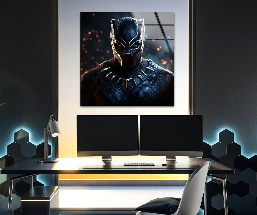 Wakanda Glass Wall Art custom glass pictures, glass art prints