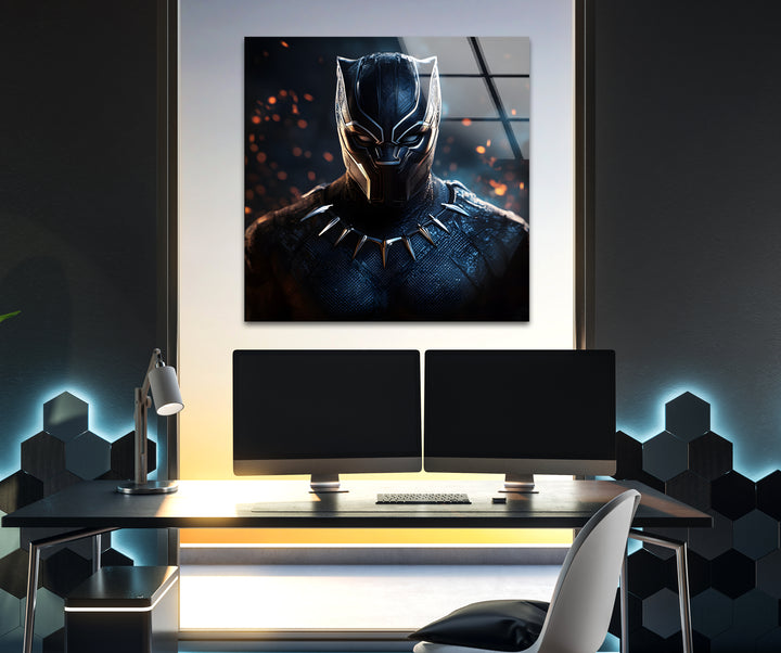 Wakanda Glass Wall Art custom glass pictures, glass art prints