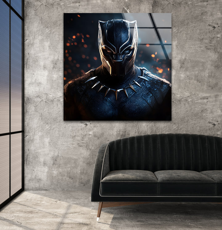 Wakanda Glass Wall Art glass image printing, glass prints from photos