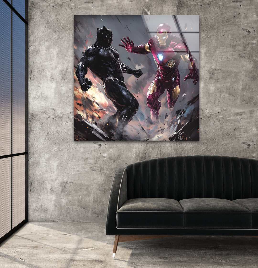 Bold superheroes wall art featuring action-packed designs to energize your decor
