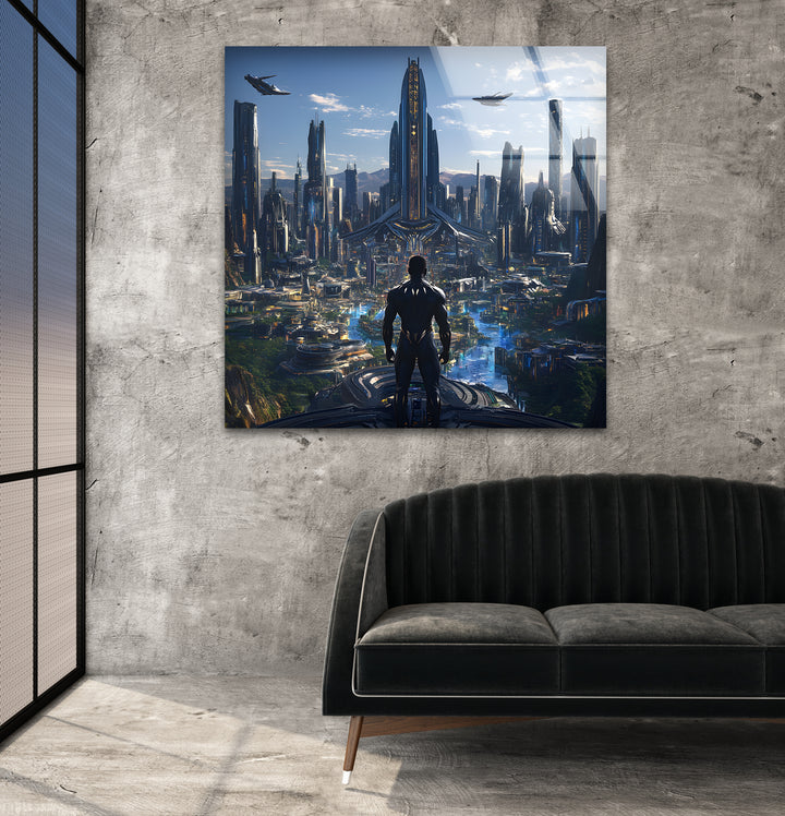 Superheroes wall art showcasing creative and detailed illustrations of heroic adventures