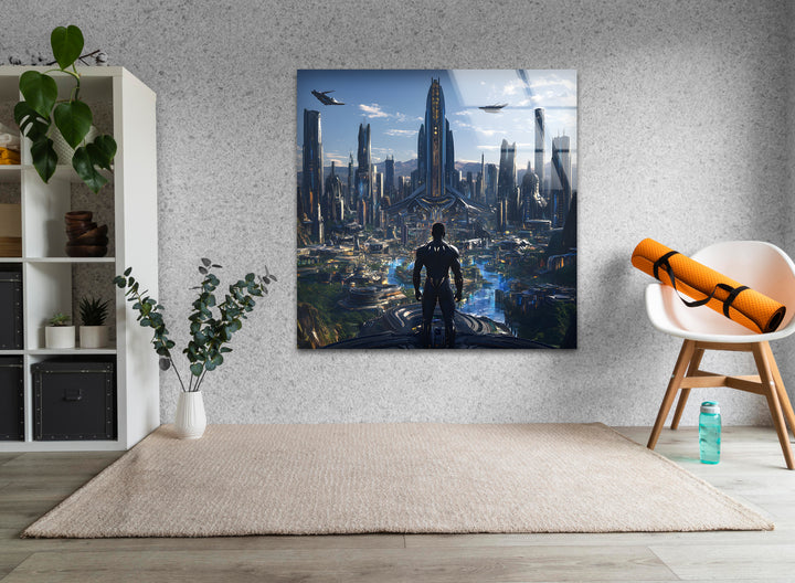 Striking superheroes art perfect for fans, blending iconic imagery with artistic flair
