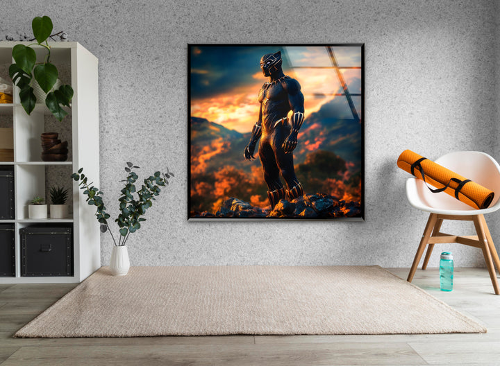 Vibrant superheroes art celebrating the strength and heroism of beloved icons