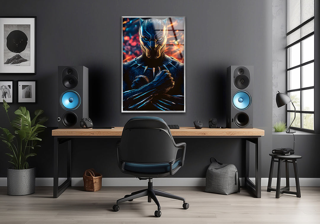 Vibrant superheroes art celebrating the strength and heroism of beloved icons
