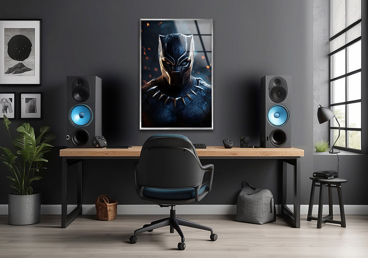 Wakanda Glass Wall Art photo print on glass, prints on glass wall art