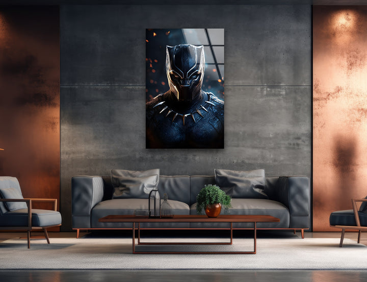 Wakanda Glass Wall Art large glass photo prints, glass wall photos