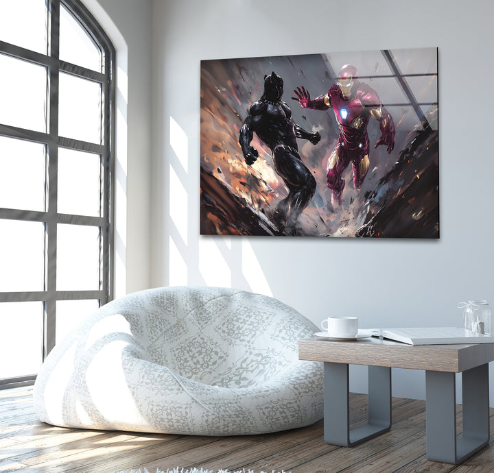 Unique superheroes art capturing the essence of bravery, power, and adventure

