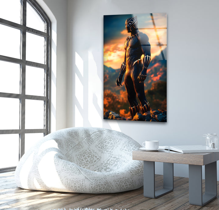 Striking superheroes art perfect for fans, blending iconic imagery with artistic flair