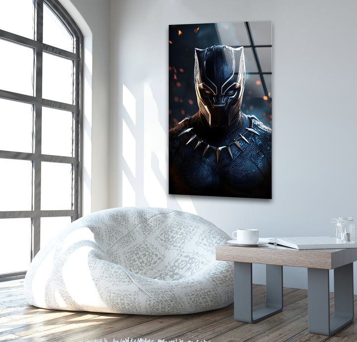 Wakanda Glass Wall Art art glass wall art, glass wall art pictures