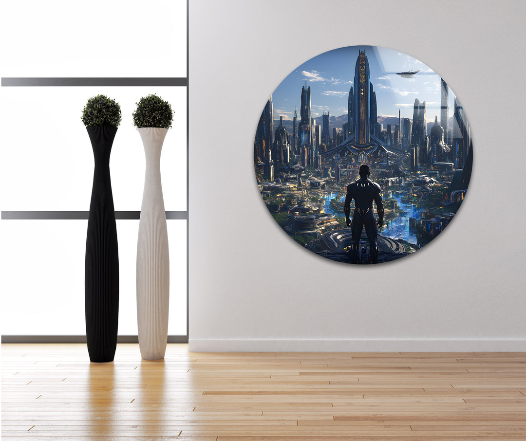 Eye-catching superheroes artwork designed to bring excitement and dynamic energy to any room