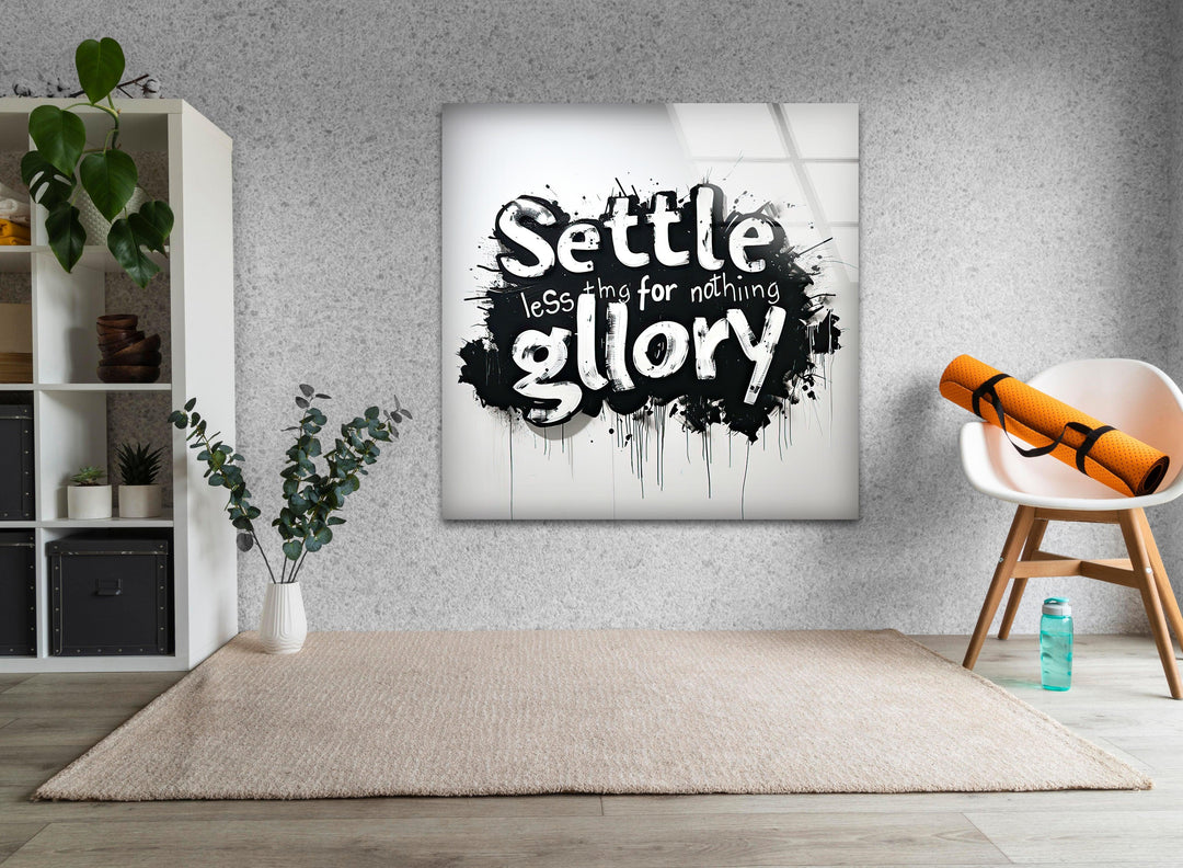 Graphic graffiti text art with powerful inspirational wording.