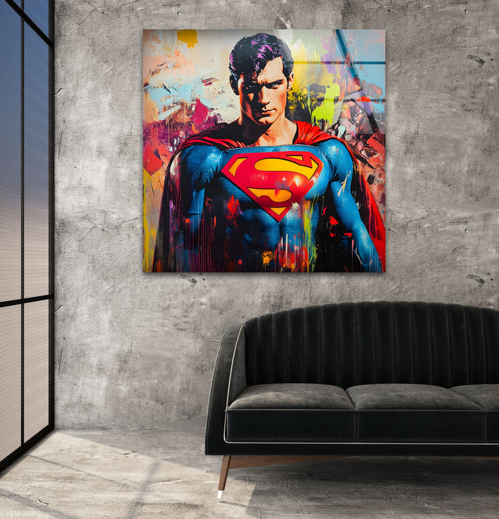 Superheroes wall art showcasing creative and detailed illustrations of heroic adventures
