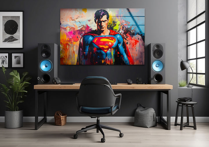 Stunning superheroes artwork featuring dynamic action scenes and detailed illustrations
