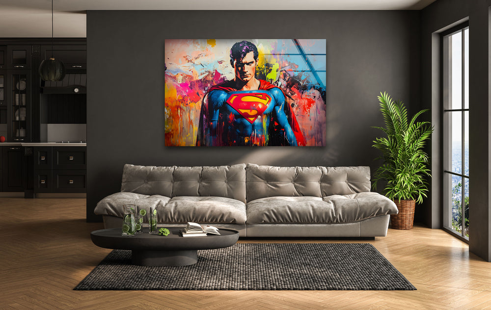 Bold superheroes wall art featuring action-packed designs to energize your decor
