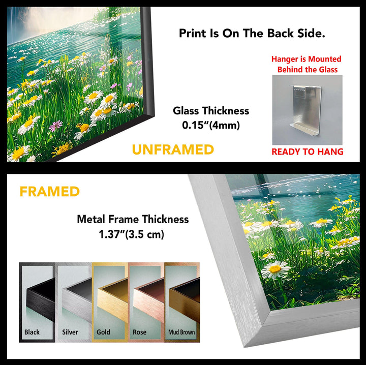 Enchanted Waterfall Glass Wall Art: A Breathtaking Natural Escape