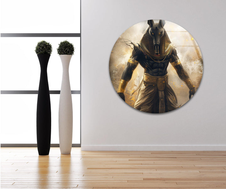 Curse Of Anubis Glass Wall Art, glass image printing, glass prints from photos