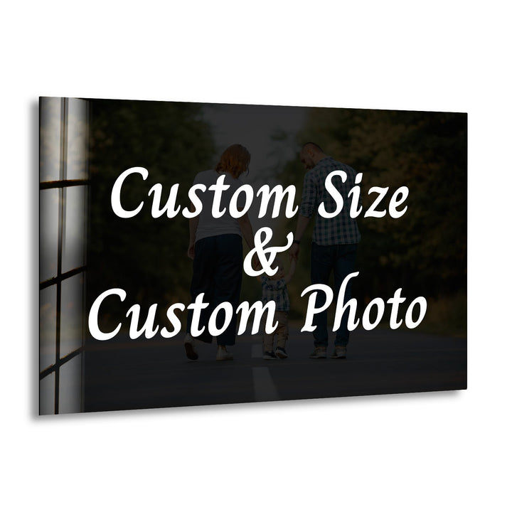 Framed Custom Landscape Glass Wall Art
