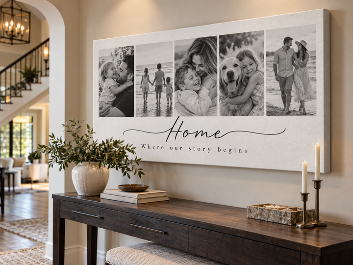 Horizontal Custom Canvas Wall Art