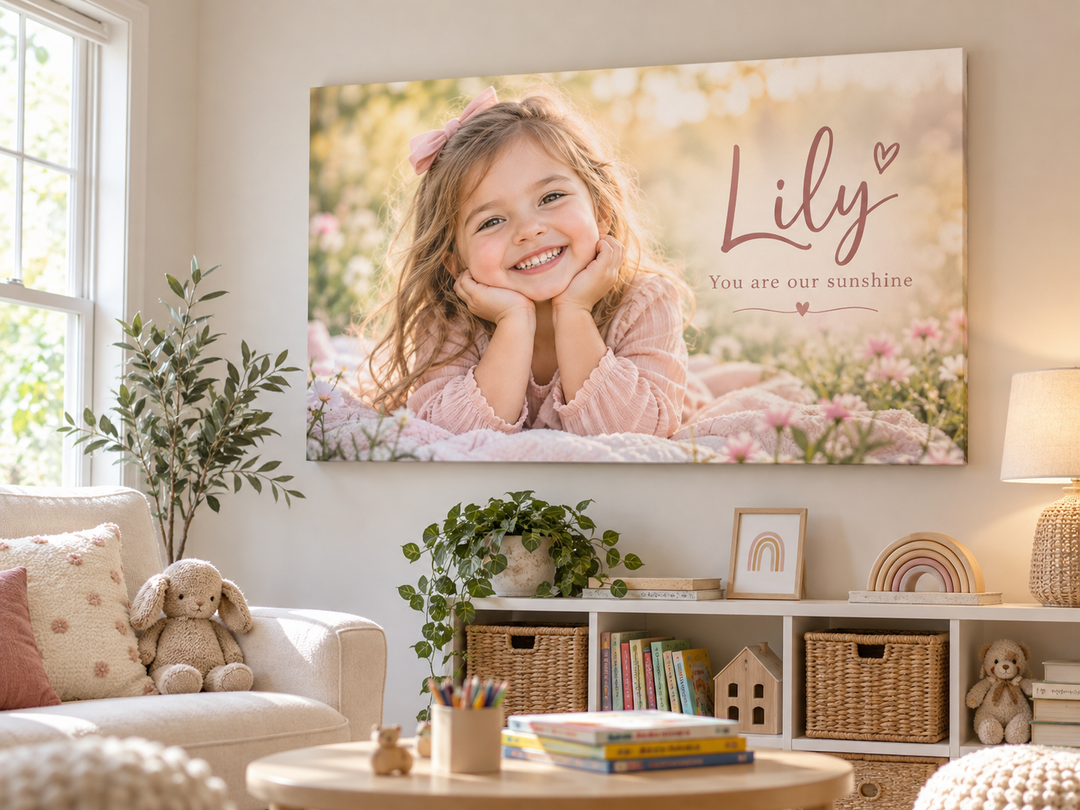 Horizontal Custom Canvas Wall Art