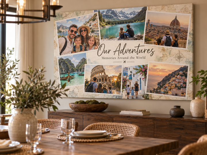 Horizontal Custom Canvas Wall Art