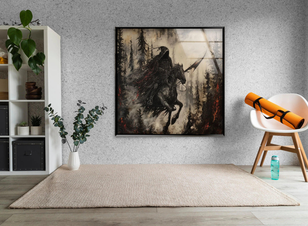 Dark Nazgul Glass Wall Art print on glass, glass printed photos
