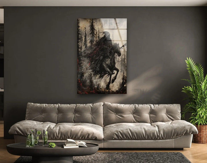 Dark Nazgul Glass Wall Art photo print on glass, prints on glass wall art
