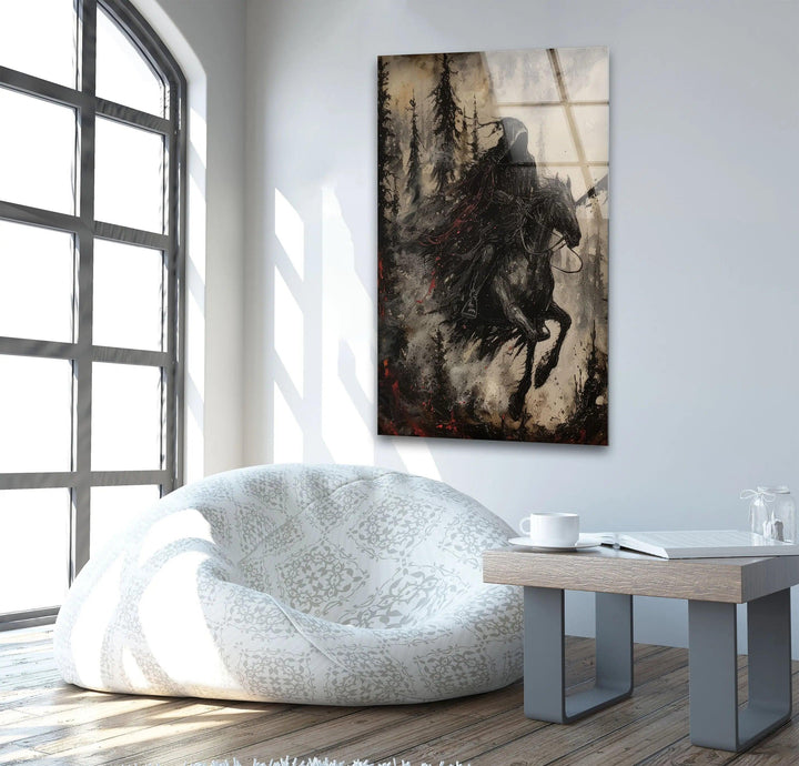 Dark Nazgul Glass Wall Art print picture on glass, Tempered Glass Wall Art
