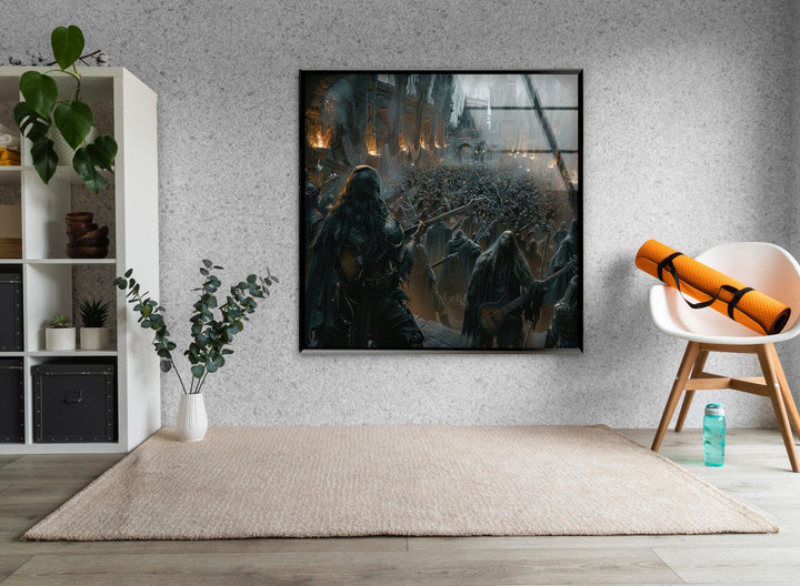 Dark World Concert Tempered Glass Wall Art - MyPhotoStation