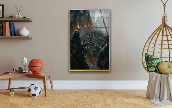 Dark World Concert Tempered Glass Wall Art - MyPhotoStation
