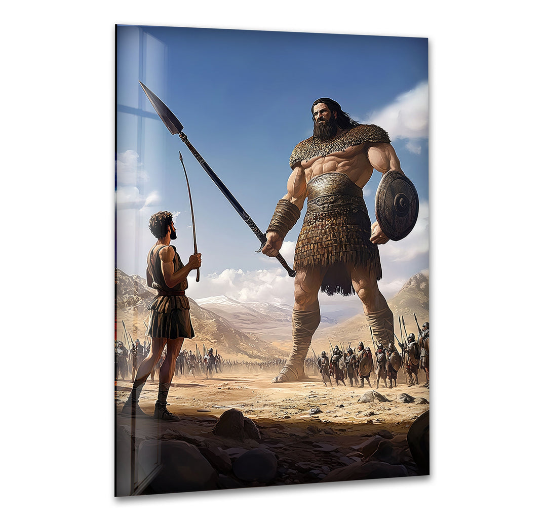Big David Goliath Glass Wall Art art glass wall art, glass wall art pictures
