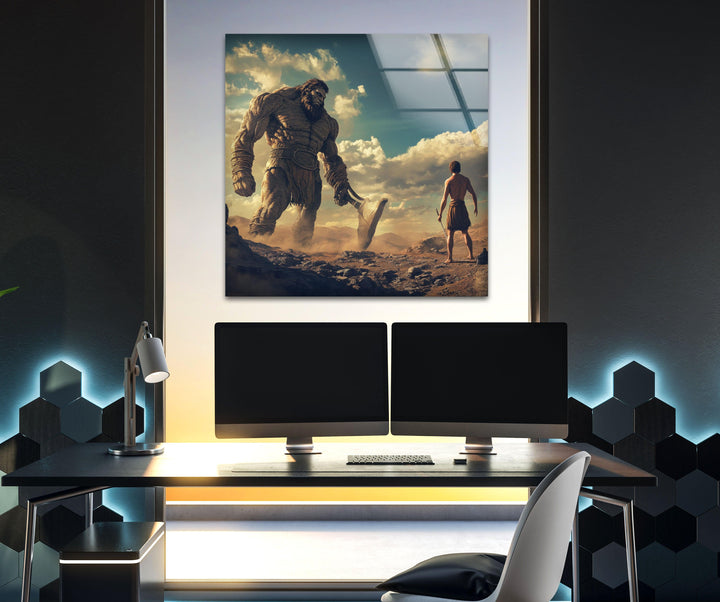 David Goliath Glass Wall Art custom glass photo prints, large glass prints
