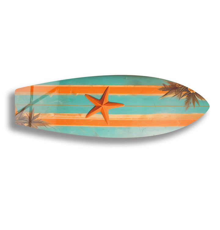 Sea Star Surfbrett Wandkunst