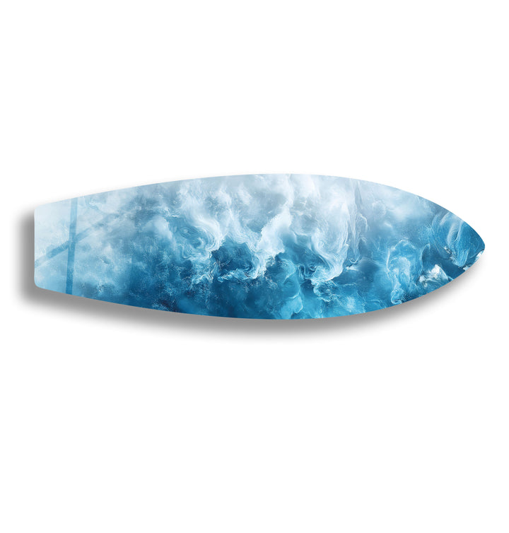 Ocean Mist Surfbrett Wandkunst 