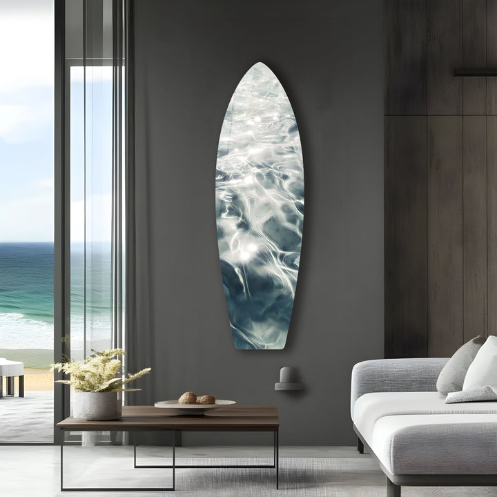 Reflections Surfboard Wandkunst 