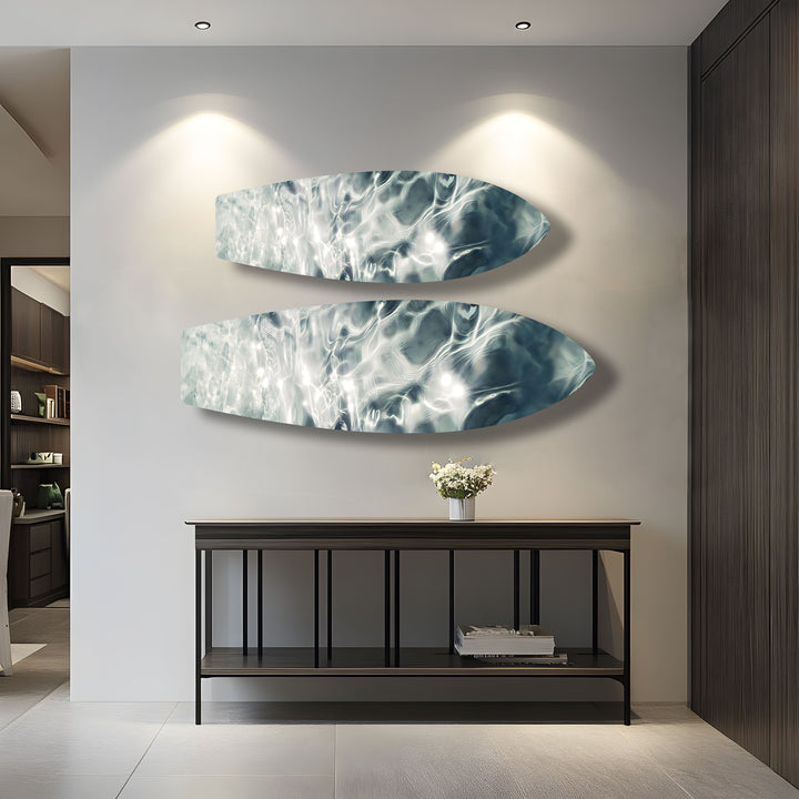 Reflections Surfboard Wandkunst 