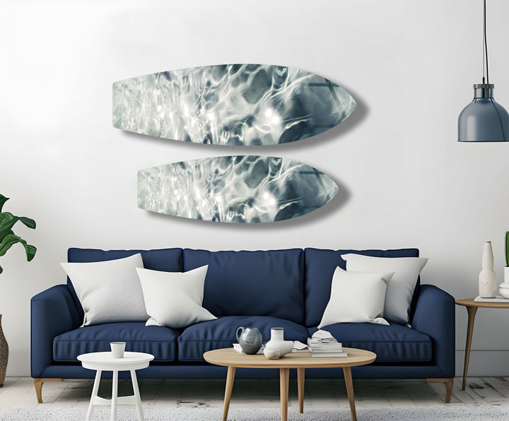 Reflections Surfboard Wandkunst 